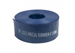 Furtun apa refulare Flat PVC 4" 50M 2 bar